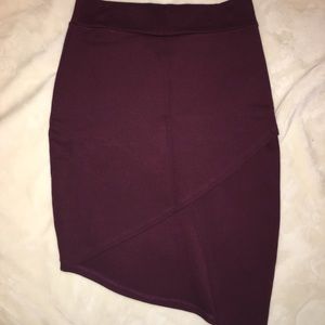 🤩8/35$ Burgundy skirt